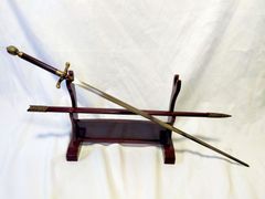 レイピアA 軟質ステンレス製 模造刀 洋剣シリーズ③ 西洋剣 中世 騎士
