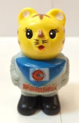 昭和レトロ ソフビ貯金箱 クロネコ、ブースカ、コージくん