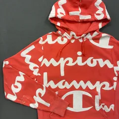 Champion リバースウェーブ チャンピオン フーディ パーカー スウェット トレーナ  スーパースウェットBIG オーバー US 古着 古着屋 アメリカ 古着屋ATTO L M オレンジ【3018FA】