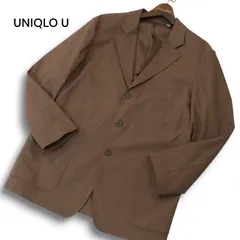 UNIQLO U ユニクロ ユー ルメール 春夏 背抜き 麻 リネン混★ リラックスフィット テーラード ジャケットSz.M メンズ