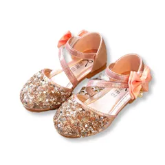 [Lezalic] キッズ シューズ フォーマル 女の子 (ピンク 16cm) 靴 子供 リボン ラメ プリンセス 発表会 入学式 卒園式 結婚式 ドレス (ピンク 16cm) [ピンク] [16.0 cm]