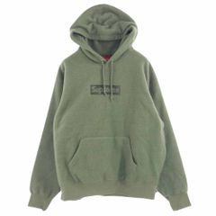 Supreme シュプリーム パーカー 23SS Inside Out Box Logo Hooded Sweatshirt インサイドアウト ボックスロゴ フーデッド スウェット プルオーバー パーカー グリーン系 S【中古】