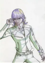 【中古】クリアファイル バーナビー・ブルックス Jr. A4クリアファイル 「TIGER＆BUNNY 2」 40th Anniversary 桂正和～キャラクターデザインの世界展～グッズ