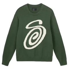 2024年最新】stussy curly s sweater greenの人気アイテム - メルカリ