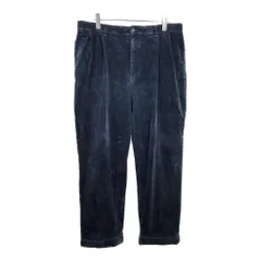 Polo by Ralph Lauren ポロ ラルフローレン コーデュロイパンツ 大きいサイズ ネイビー(メンズ W40 L30)中古 古着 V0594