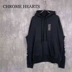 CHROME HEARTS FOTI ブラックパーカークロムハーツノースリーブS 