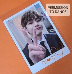 BTS ミニフォト PERMISSION TO DANCE  SPECIAL CARD V テテ テヒョン