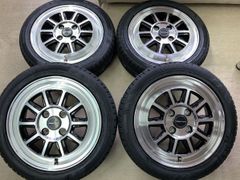 アルジェノン フェニーチェ RX4◆4.5J 14インチ IS45 PCD100-4H◆155/55R14 クムホ HS51◆新品セット！MCワゴンR オッティ ライフ プレオ エブリィ バモス