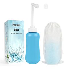 新品 voocye 携帯ウォシュレット 手動 おしり洗浄器 携帯ビデ 450ml 大容量 軽量 携帯温水洗浄器 旅行 キャンプ オムツ 介護 衛生ケア用 防水収納袋付き