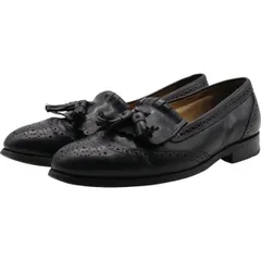 BOSTONIAN IMPRESSION バーガンディ ローファー Bostonian Burgundy Wingtip Oxfords Foot Saver Full Leather