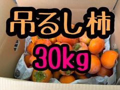 大容量！お得！吊るし柿、渋柿約30キロ長野県産15キロ×2 T字枝あり