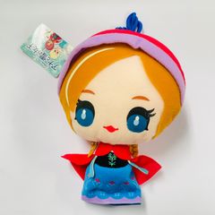 アナと雪の女王　ぬいぐるみネックポーチ・ポシェット　アナ型　ディズニープリンセス　アナ雪　本型ペンポーチ　Disney FROZEN　4930972378196