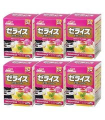 ゼラチンパウダー 粉ゼラチン デザートの素 業務用 コラーゲン (5g×13袋)【オリジナル期限管理シール付】数量選べる ゼリー 13袋入り 顆粒状 ゼライス (6箱セット) マルハニチロ