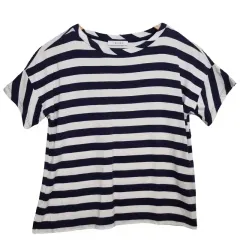 iBLUES by MAXMARA ストライプ 半袖 Tシャツ 160 / 84A