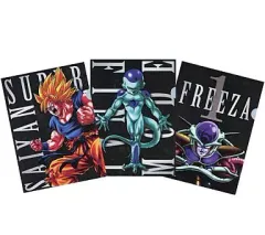 【中古】クリアファイル 孫悟空(超サイヤ人)/フリーザ(第1形態)/フリーザ(最終形態) クリアファイル3枚セット 一番くじ 「ドラゴンボール改」～最強ライバル編～ E賞