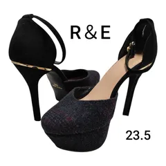 R＆E★アールアンドイー★厚底 ヒールパンプス 23.5cm