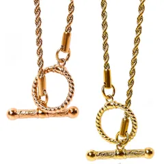 ハワイアンジュエリー マンテル ネックレス ロープ チェーン サージカルステンレス