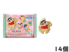 バンダイ(BANDAI) クレヨンしんちゃん COOKIE CHARMCOT 14個入BOX (食玩) チューインガム