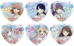 【中古】バッジ・ピンズ 全6種セット 「GiGOコラボカフェ ラブライブ! 蓮ノ空女学院スクールアイドルクラブ ハート缶バッジ(Link to the FUTURE)」