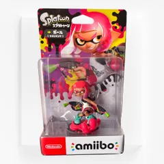 スプラトゥーン amiibo セット売り ガール　オレンジ、ネオンピンク amiibo ガールネオン 新品即納 ガール ネオンピンク (スプラ