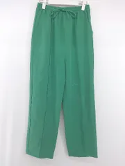 ◇ ITEMS URBAN RESEARCH アーバンリサーチ ウエストゴム カラフル イージーパンツ サイズF グリーン系 レディース P  【1305240029828】