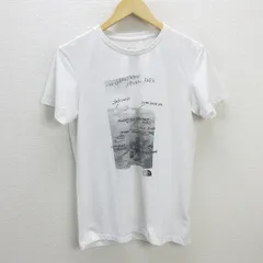 G■ノースフェイス/THE NORTH FACE アウトドアTシャツ TAGGING PHOTO TEE NT31631【L】白/men's/73【中古】■