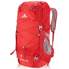 【特価商品】旅行 スポーツ アウトドア 撥水 疲れにくい 軽量 大容量 50L バックパック 通気性 登山用リュック リュックサック [KOHAMI]