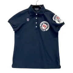 サイズ：1 PEARLY GATES パーリーゲイツ 055-5260704 半袖ポロシャツ  ネイビー系 [240101426468] ゴルフウェア レディース ストスト