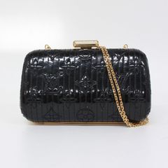 【LOUIS VUITTON ルイヴィトン】ミノディエール チェーン ショルダーバック モノグラムモタード ブラック M95750