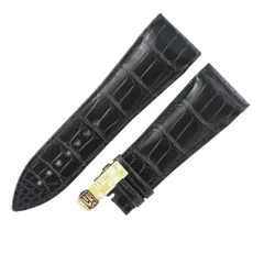 FRANCK MULLER純正革ベルト 22mm ブラウン メンズ用 FRANCK MULLER フランクミュラー 純正 レザーベルト ブラック メンズ