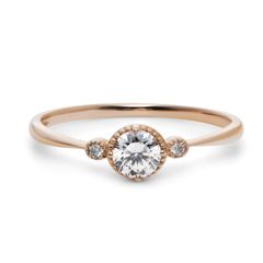 K18 ケイウノ 美女と野獣 ダイヤモンド 0.343ct 0.06ct リング - メルカリ