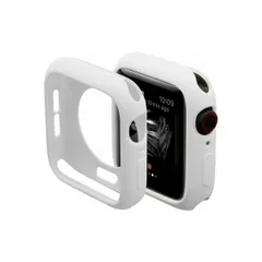 対応Apple Watch 7/8 41ｍｍ専用ケース アップルウォッチシリーズ 8 スクラブカバー  （ホワイト｜41ｍｍ）