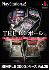 【中古】PS2ソフト THE ピンボールx3 SIMPLE2000シリーズ Vol.26
