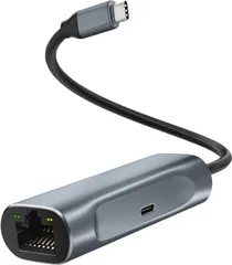 USB C LAN変換アダプター Aibilangose 2-IN-1有線LANアダプター【100W PD充電+RJ45 1Gbps】