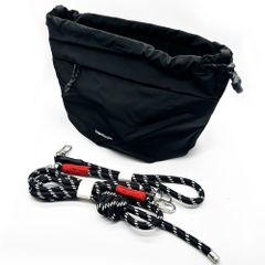 美品 メゾンキツネ×トポロジー　ボトルバッグ　ストラップ　セット メゾンキツネ×トポロジー ボトルバッグ ストラップ セット