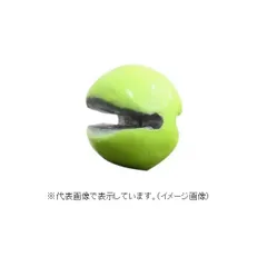 釣研 オモリ 遊動ガン玉 カラー イエロー 5Bのサムネイル