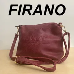 FIRANO フィラノ　レザー　ショルダーバッグ　B212