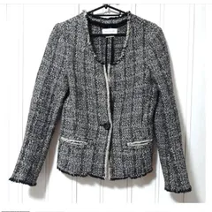 【美品☆ISABEL MARANT ETOILE】イザベルマランエトワール　　レディース ノーカラージャケット　size36のサムネイル