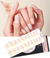 VICHE CATT １級ネイリスト監修 ジェルネイルシール 硬化タイプ 貼るだけ セルフネイル(NO.11)