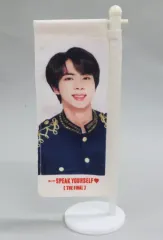 【中古】タペストリー ジン(BTS/防弾少年団) ミニフラッグ 「BTS WORLD TOUR ‘LOVE YOURSELF： SPEAK YOURSELF’-[THE FINAL]」