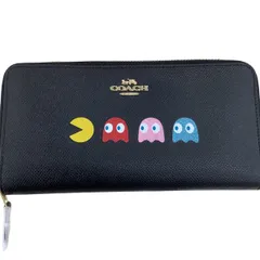 美品❣️珍しい柄❣️SALE❣️すぐに発送可能❣️COACH パックマン柄　長財布 2025年最新】パックマン 財布の人気アイテム - メルカリ