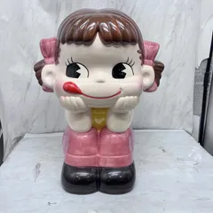 ペコちゃん　陶器製　特大人形　非売品 ペコちゃん 陶器製 特大人形 非売品 - メルカリ