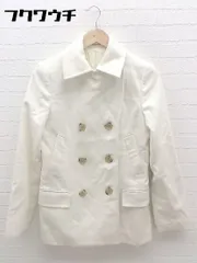 ■ COMME CA DU MODE コムサデモード  長袖 コート サイズ9 ホワイト  レディース  【中古】 【1002801026172】