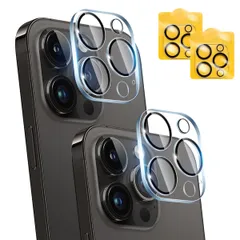 【人気商品】レンズ保護ガラスフィルム カメラ保護フィルム レンズフィルム 高透過率 アイフォン14プロマックス / 飛散防止 アイフォン14プロ 対応 3D 対応 高感度タッチ 表面硬度9H 】 気泡防止 【日本製素材旭硝子製 2枚 耐指紋 カメラフィルム M