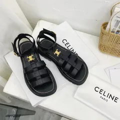 2024年最新】セリーヌ celine サンダルの人気アイテム - メルカリ