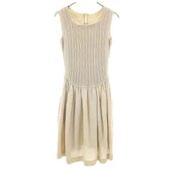 2025年最新】フォクシー (FOXEY)グレーノースリーブワンピース 40の  