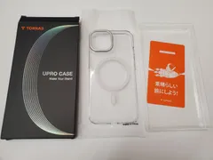 ★TORRAS iPhone15 用 ケース 黄ばまない ワイヤレス充電対応【2024神発想ケース ・隠しスタンド 】 マグネット搭載 強力な18N磁力 耐衝撃 傷防止 いPhone15用ケース 6.1インチ「Originfit-Mag Lstand クリア