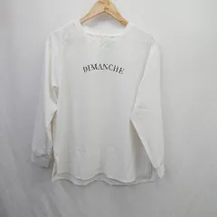 ◇ ⊇◎●未使用● any SiS エニィスィス 長袖 ロングTシャツ サイズ4 ホワイト レディース E  【1506130003922】