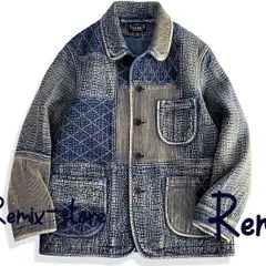 コズミックワンダー ライトソース 13AW 六芒星刺し子パッチワークジャケット コズミックワンダー ライトソース 13AW 六芒星刺し子パッチ