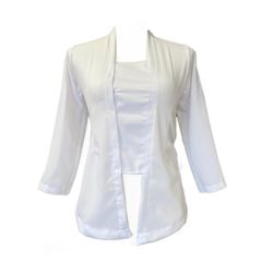 Kebaya シフォン クバヤ ベーシック ホワイト インドネシア 民族衣装